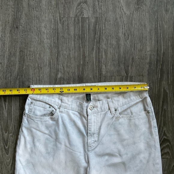 LRL Lauren Ralph Lauren Jeans Modern Straight Ankle Size‎ 12 Denim - Picture 6 of 6